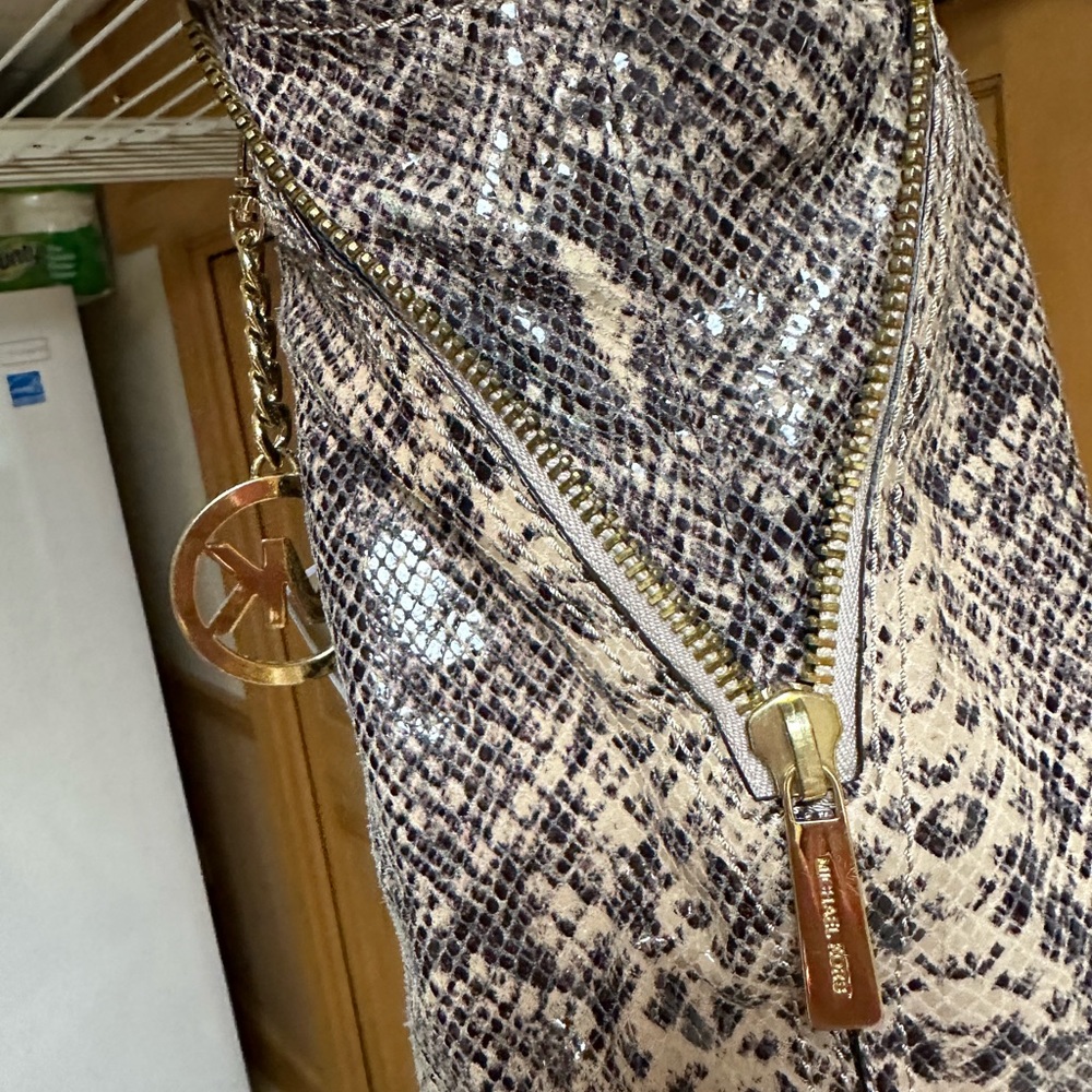 Michael Kors Python Print Purse - image 5